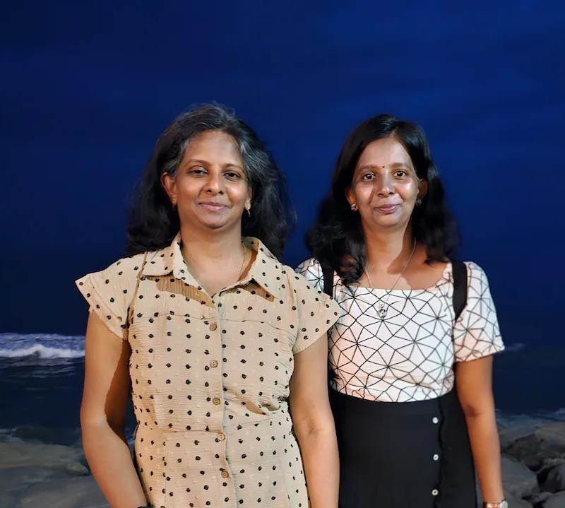 Savitha and Vinitha, the Coriander Chefs blog creators